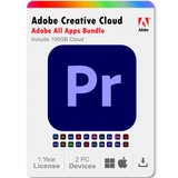 Premiere Pro 2025 1 Year Subscription All Adobe Creative Cloud Apps Bundle