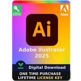 Adobe Illustrator 2025 – Perpetual License Digital Download for Windows