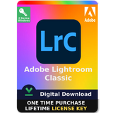 Adobe Lightroom Classic 2025 – Perpetual License Digital Download for Windows
