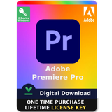 Adobe Premiere Pro 2025 – Perpetual License Digital Download for Windows